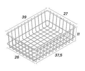 Maneville Solo Basket - Black